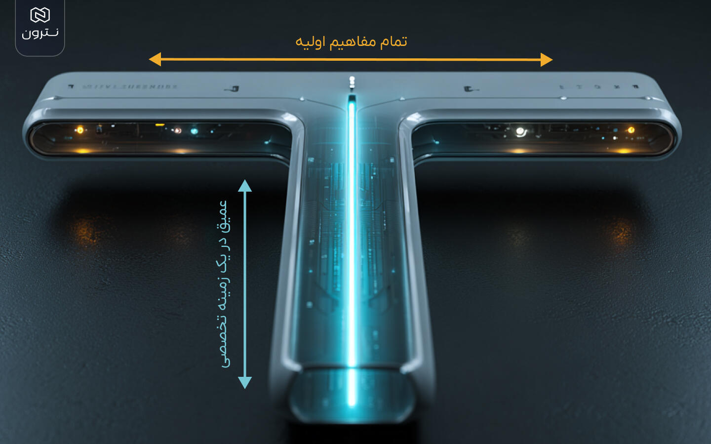 استراتژی t shaped یا مسیر یادگیری شکل T با بیان عمیق شدن صرفا در یک حوزه ولی یادگیری سطحی تمام مفاهیم مرتبط